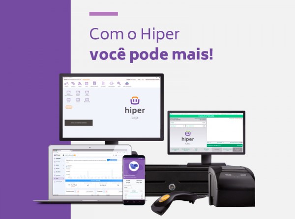 Hiper Gestão - Confira as vendas realizadas, controle seu estoque e crie relatórios de forma rápida e sem complicação.