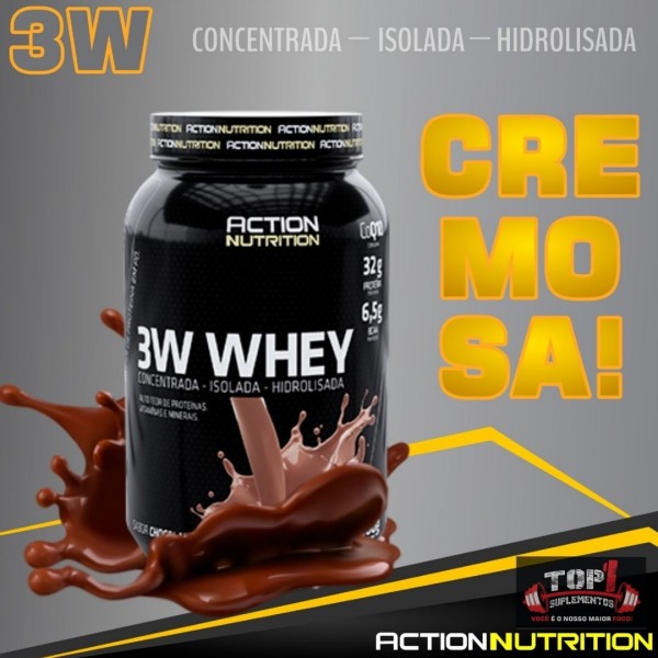 3W WHEY ACTION 900G