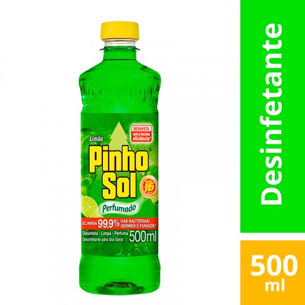Desinfetante Limão Pinho Sol 500ml